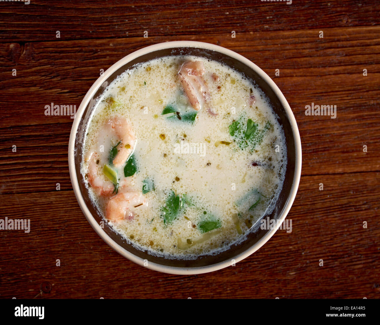 Seafood chowder hi-res stock photography and images - Alamy