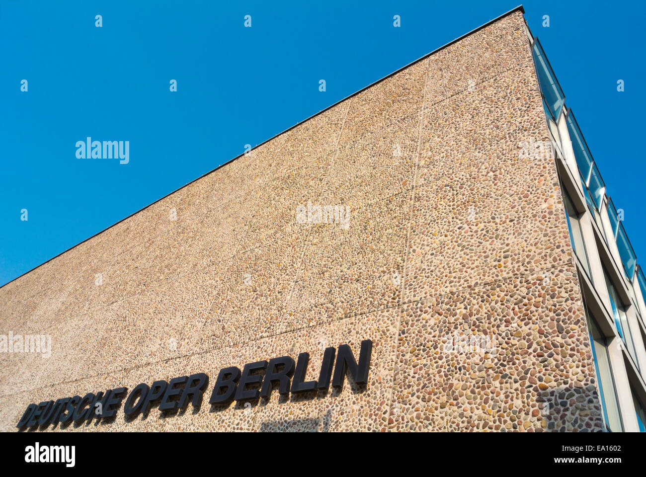 Deutsche Oper, the opera house, Charlottenburg, west Berlin, Germany Stock Photo