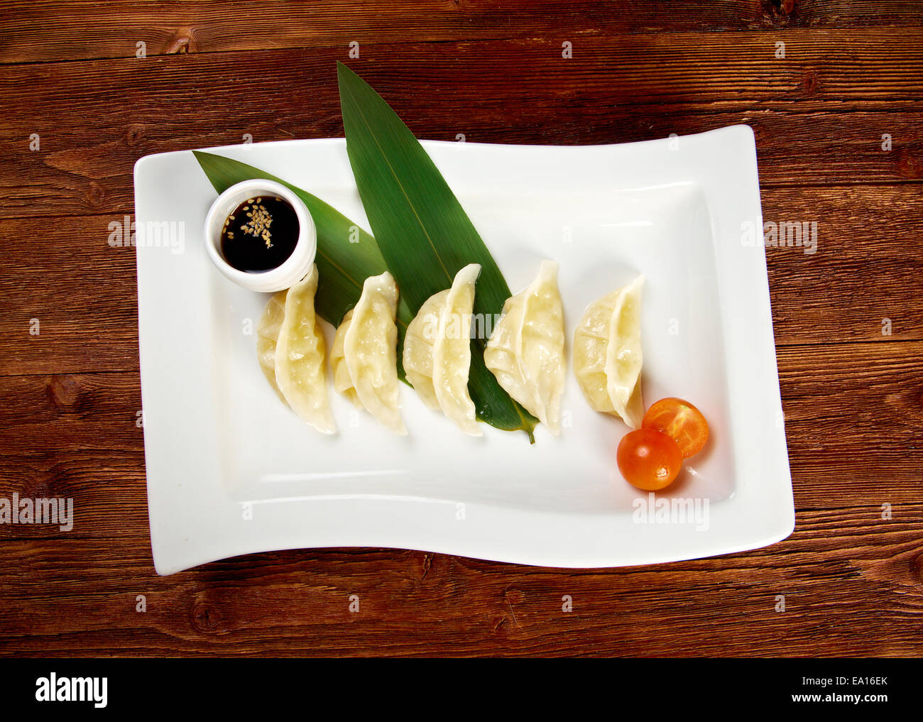 Chinese dumplings Jiaozi Stock Photo Alamy