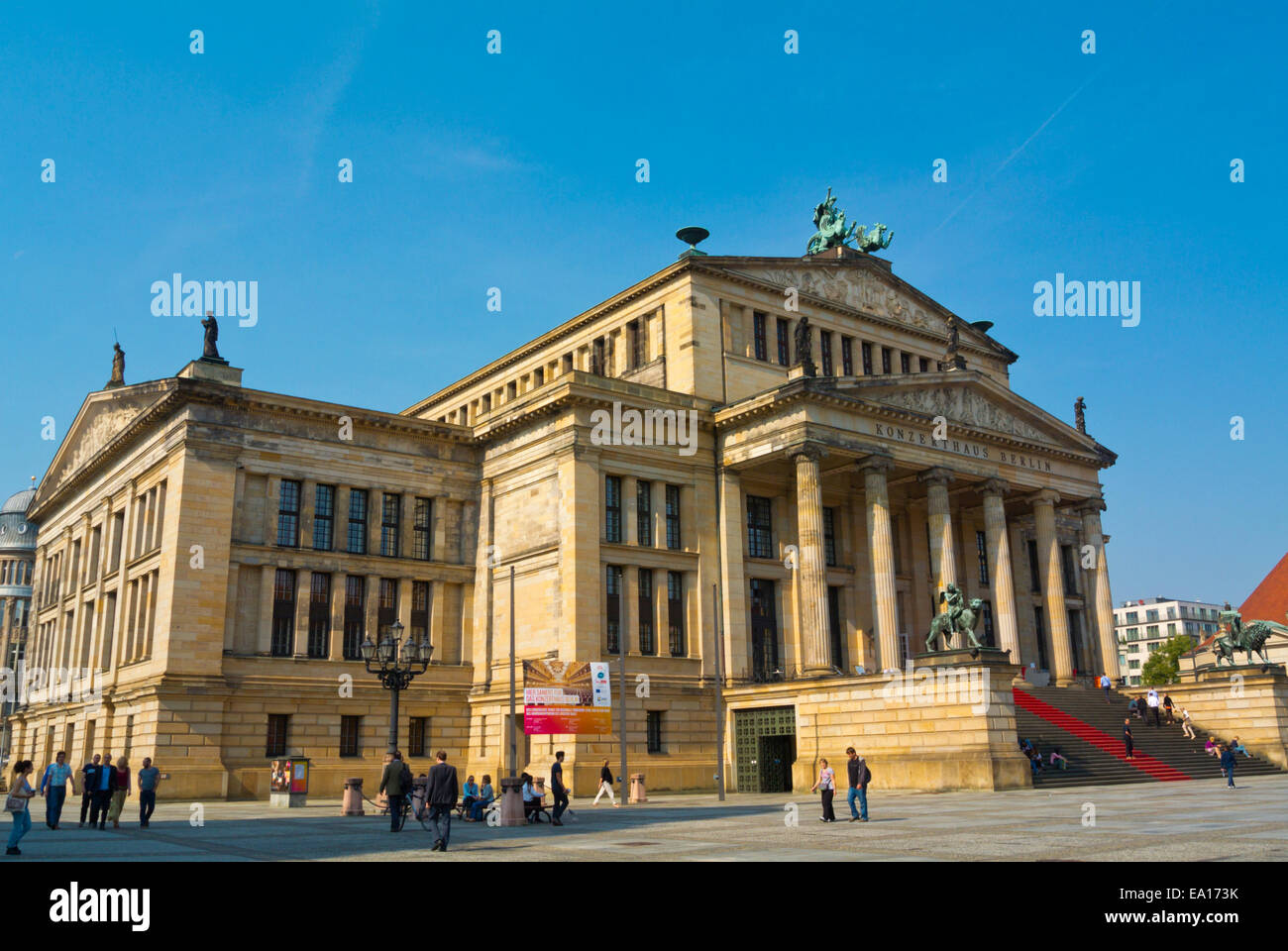 Konzerthaus, concert hall, Gendarmenmarkt square, Mitte district, central Berlin, Germany Stock Photo