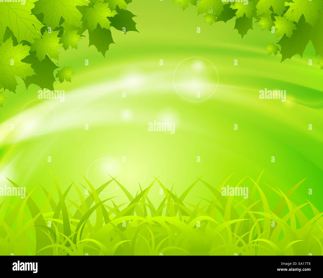 Abstract shiny spring design Stock Photo - Alamy