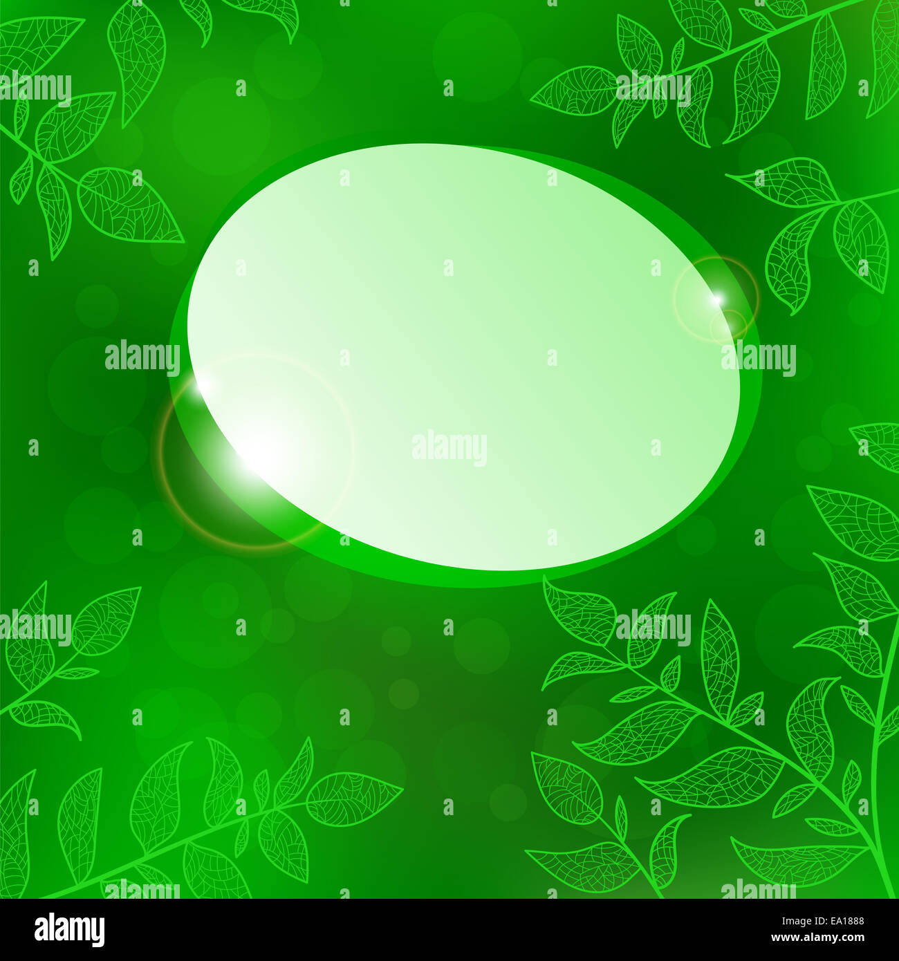 Abstract speech bubble nature background Stock Photo - Alamy