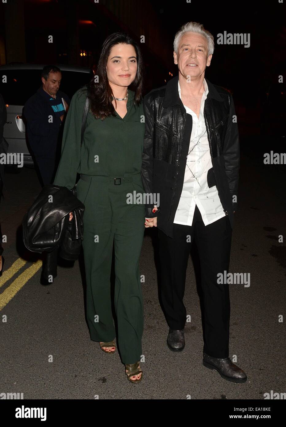 Adam Clayton & wife Mariana Teixeira de Carvalho and Imelda May
