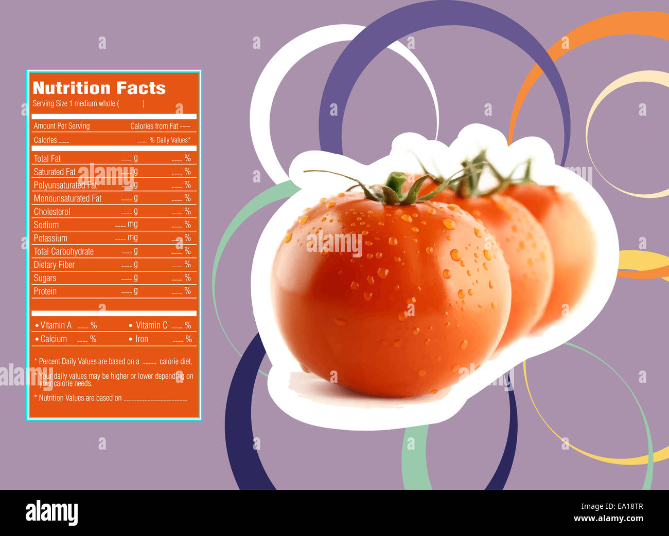 tomato-nutrition-facts-stock-photo-alamy