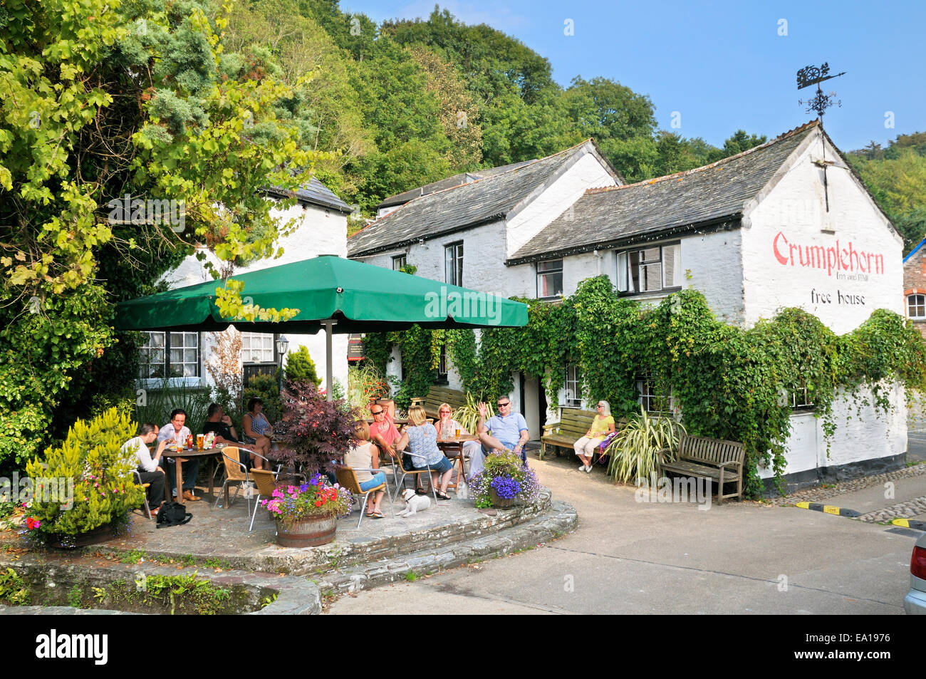 Crumplehorn Inn, Polperro, Cornwall, UK Stock Photo