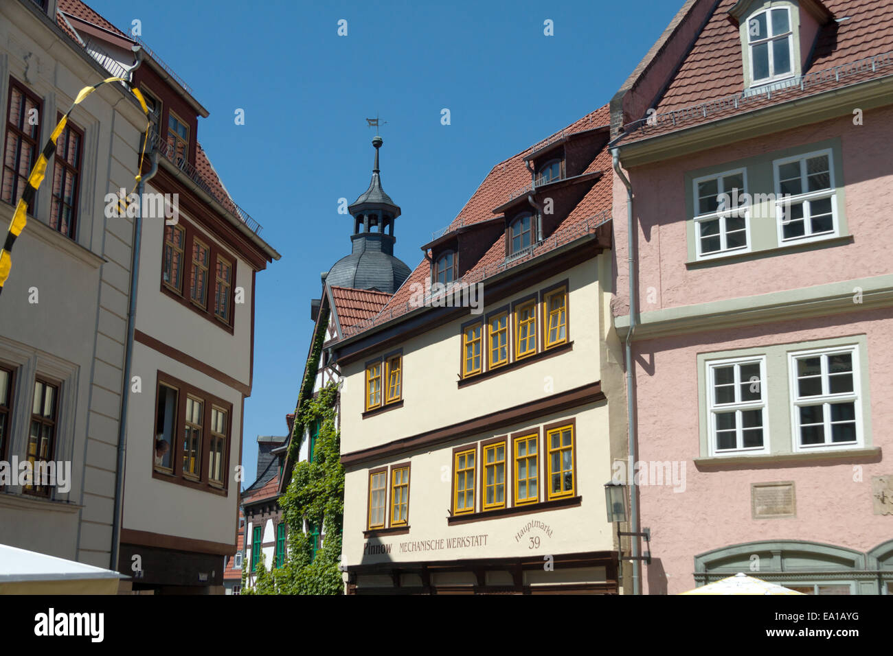 City houses Gotha Stock Photo Alamy