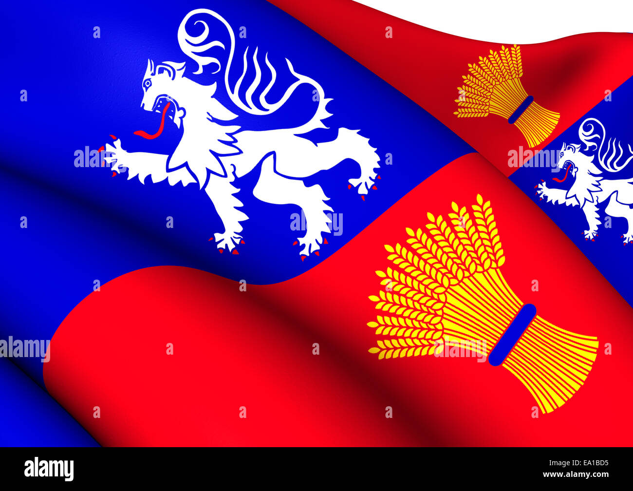 Flag of Gascony Stock Photo Alamy