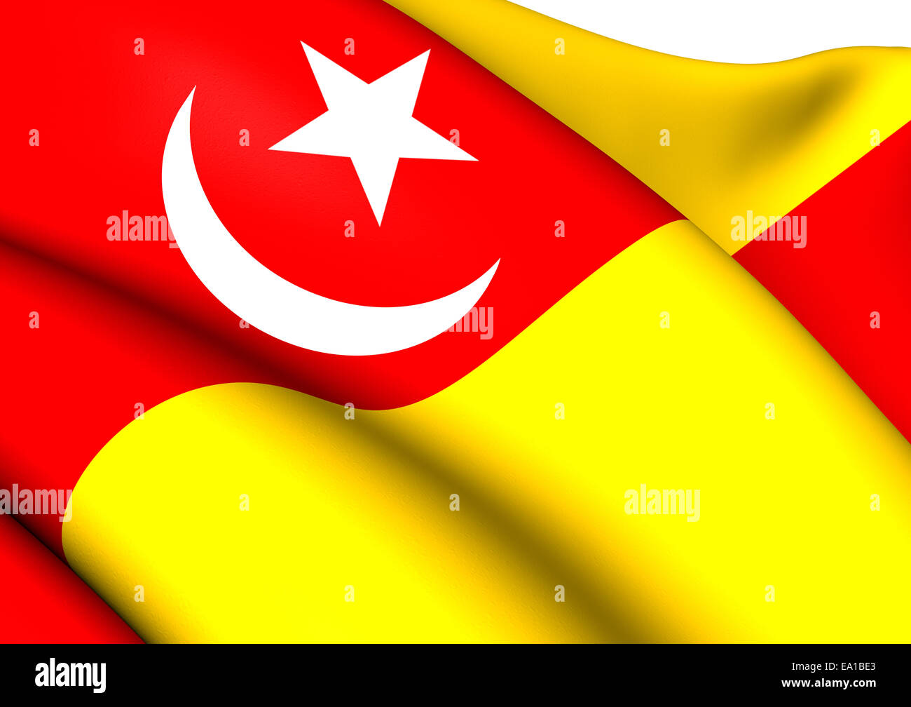 Flag Of Selangor Stock Photo Alamy