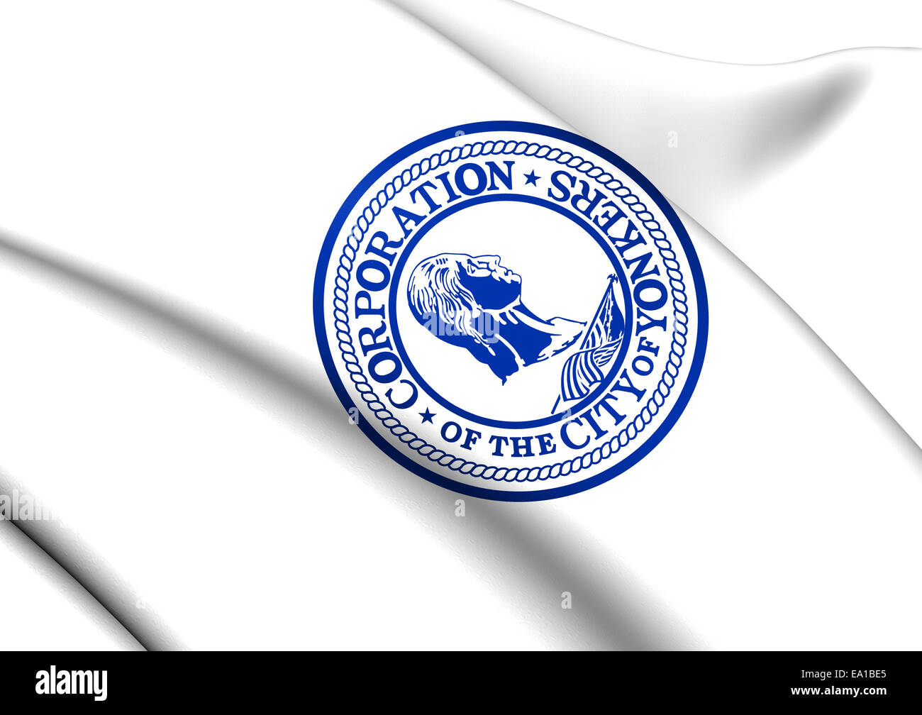 Flag of Yonkers Stock Photo Alamy