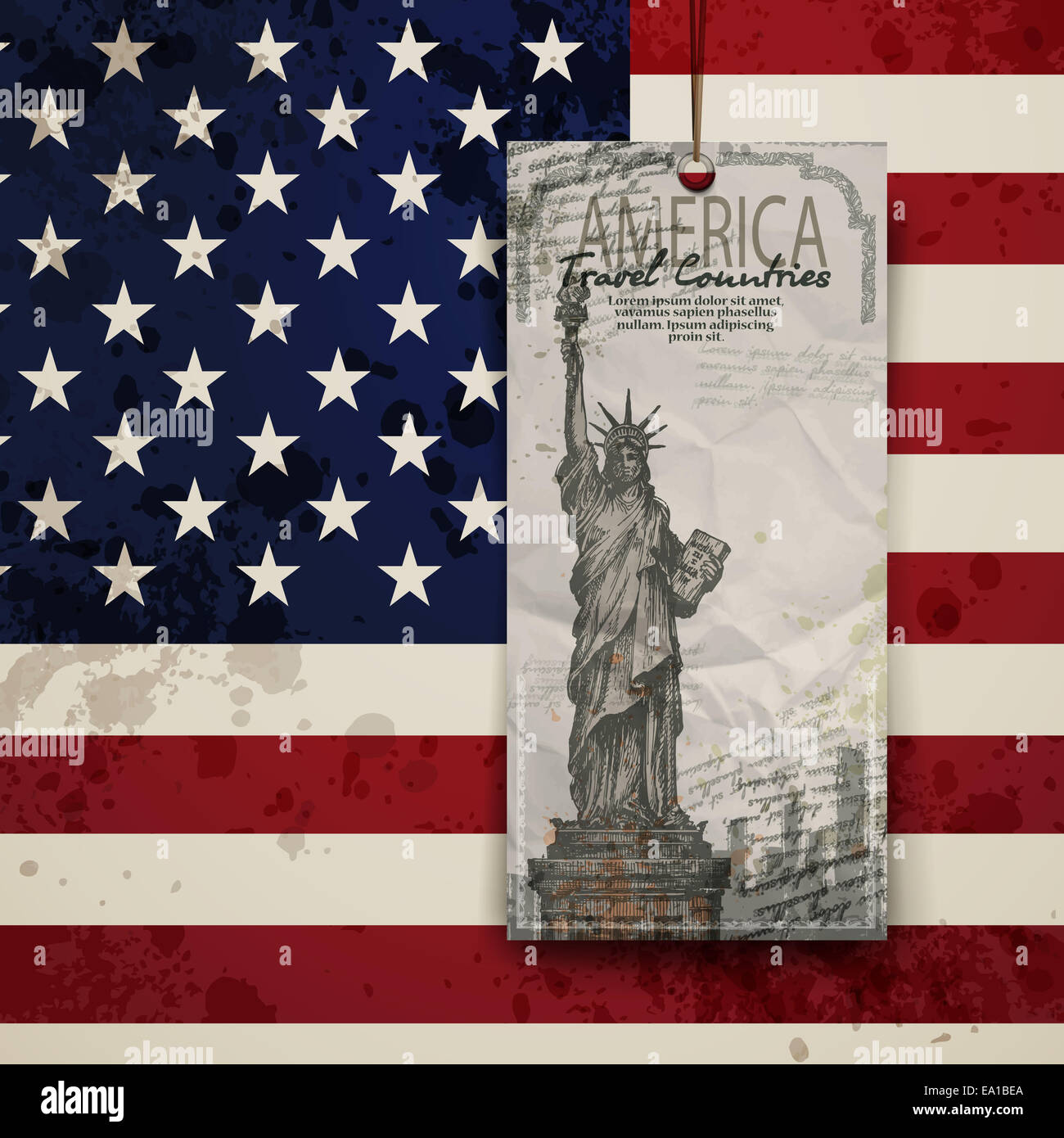 Russia Flag and USA Statue of Liberty Stock Illustration - Illustration of  flafrac14, tourism: 56308524