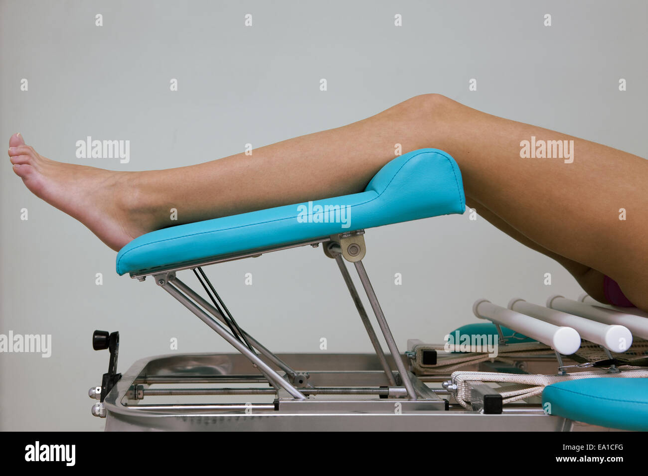 massage table Stock Photo