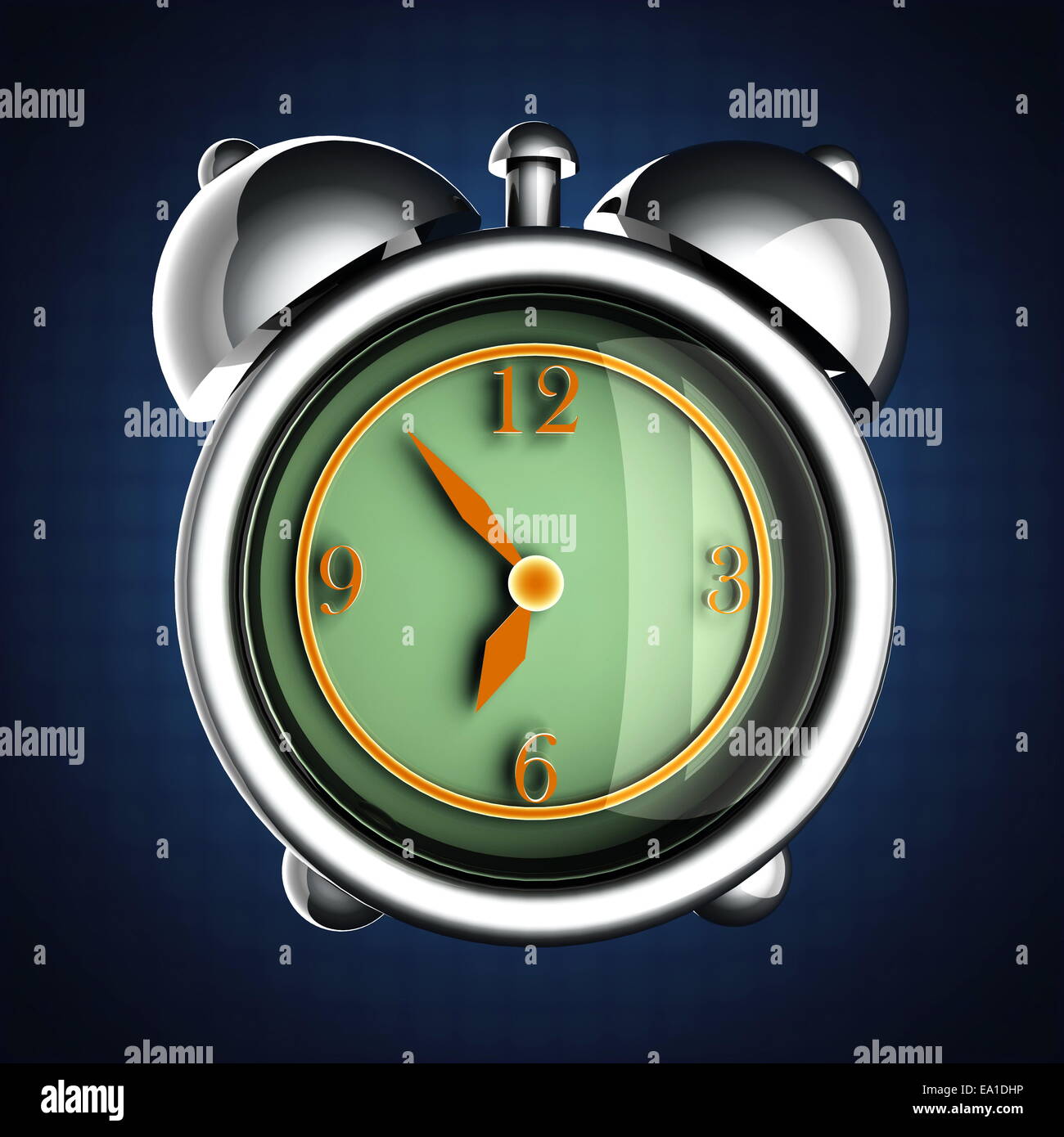 glossy alarm clock Stock Photo Alamy