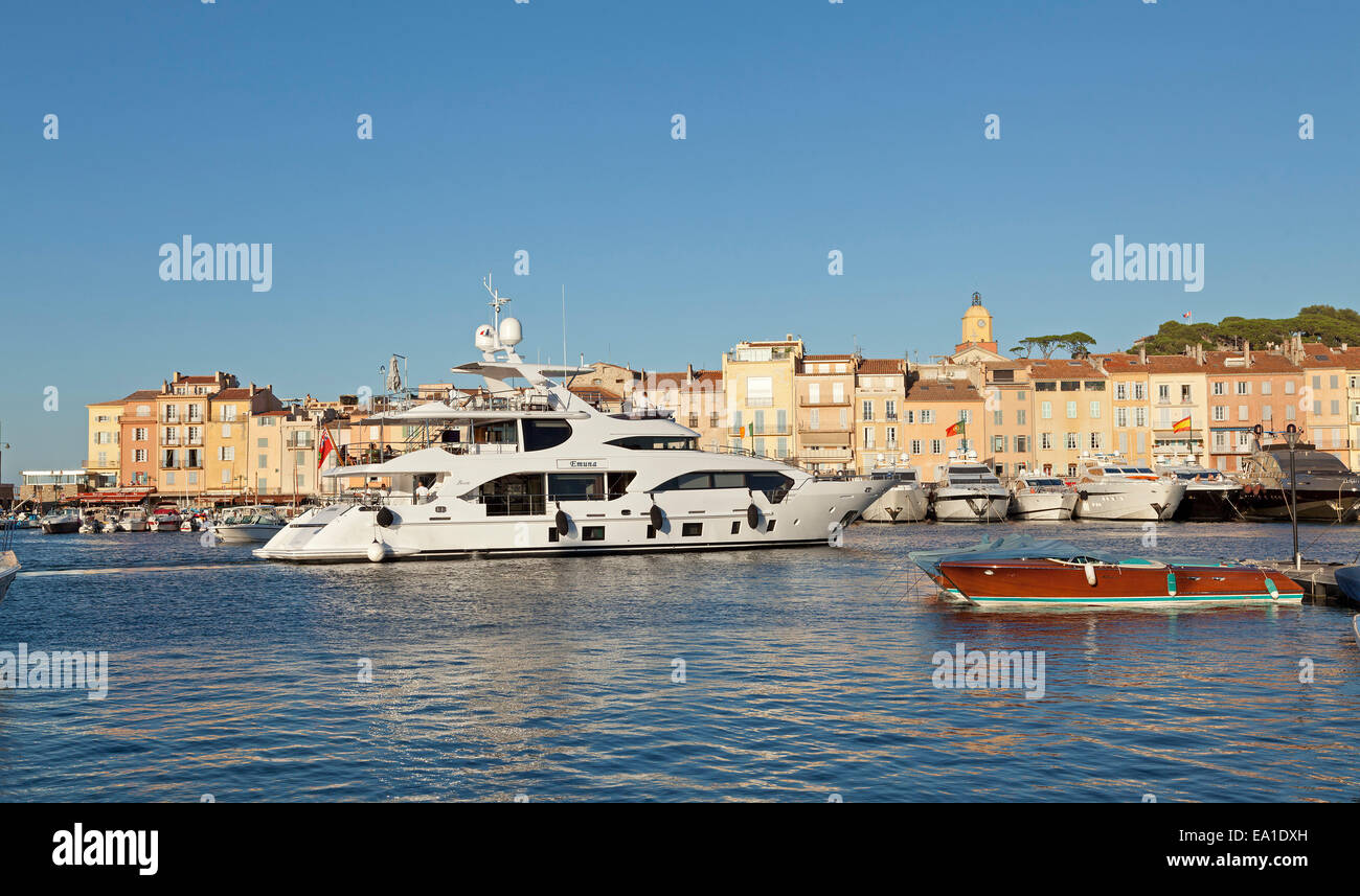 marina, St-Tropez, Cote d´Azur, France Stock Photo - Alamy