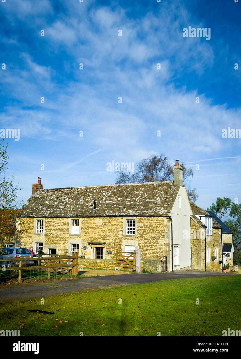 Old Wiltshire cottages in Old Derry Hill Chippenham UK Stock Photo Alamy