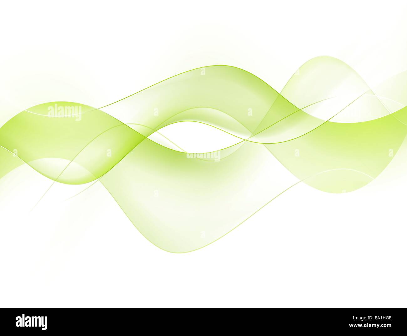 Green wavy background Stock Photo - Alamy