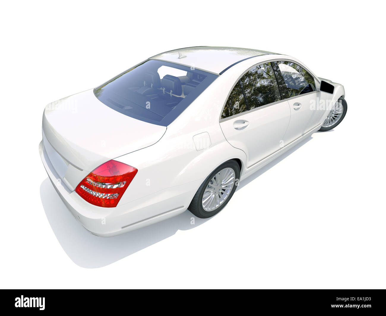 Modern luxury executive car Stock Photo - Alamy