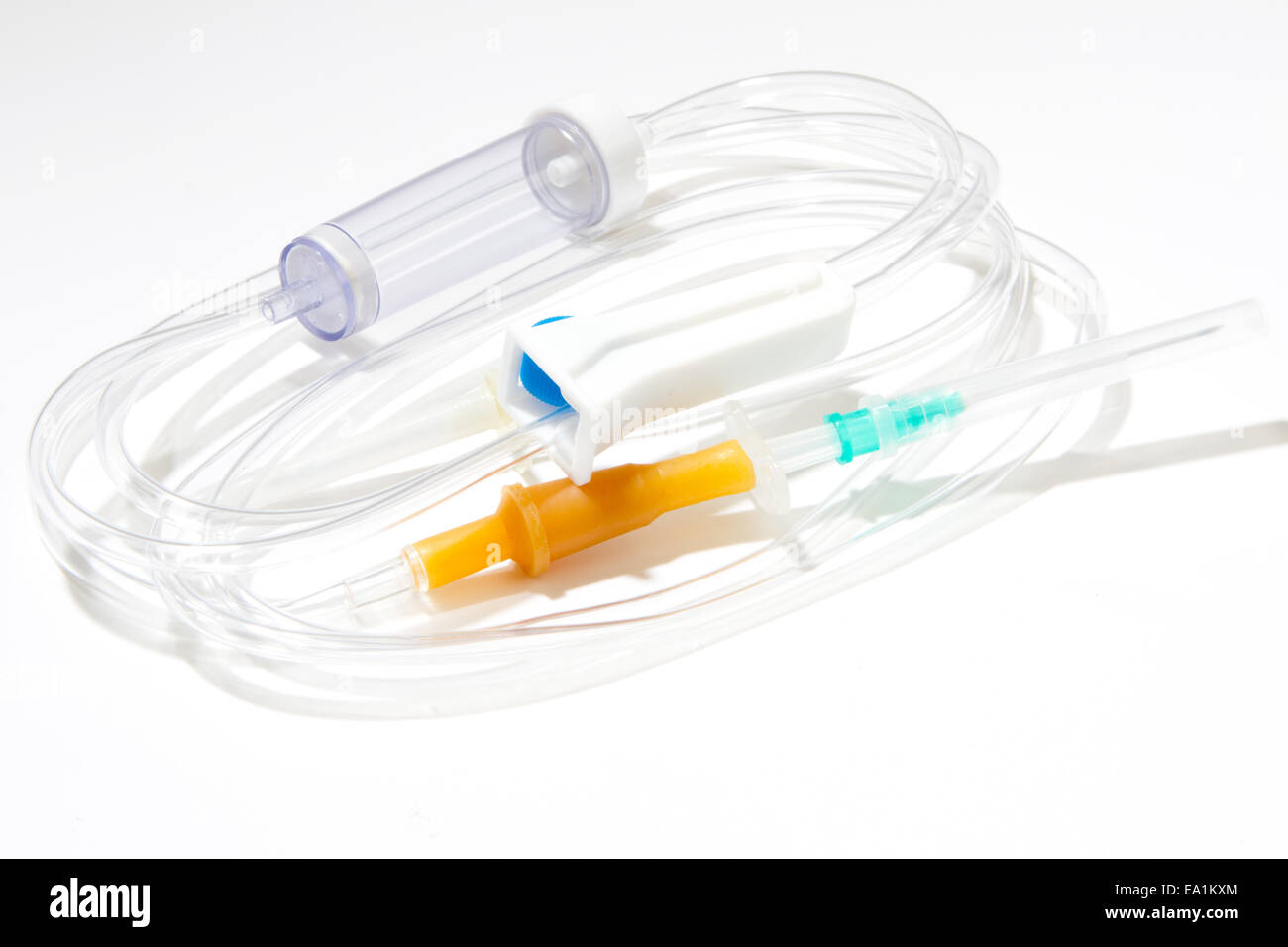 Medical drip from the needle Stock Photo Alamy