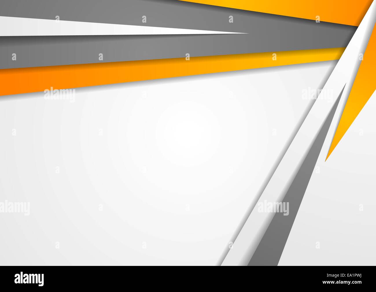 Abstract orange and grey corporate design Stock Photo - Alamy