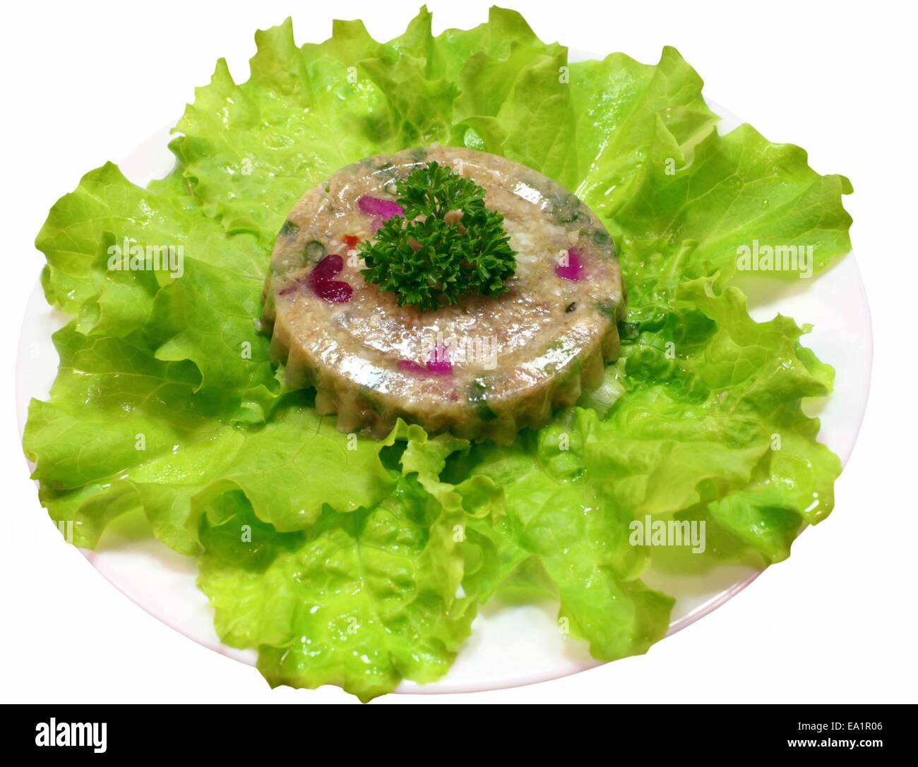 meat jelly snack Stock Photo - Alamy