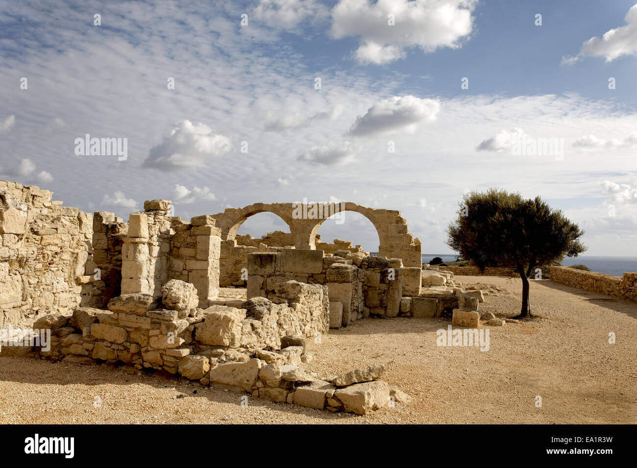 Kourion Stock Photo
