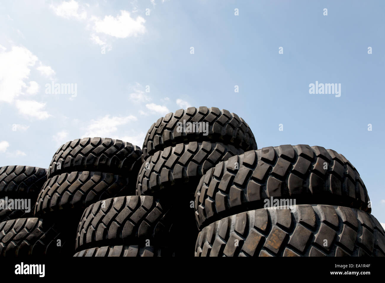 Car tire Stock Photo