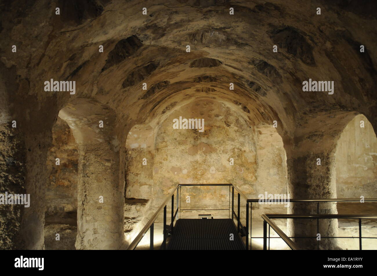 arabic baths, Convent de la Merce, Elche, Spain Stock Photo