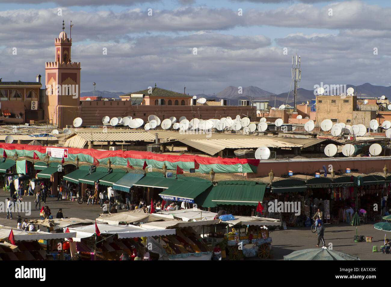 In the Medina of Marrakech Stock Photo