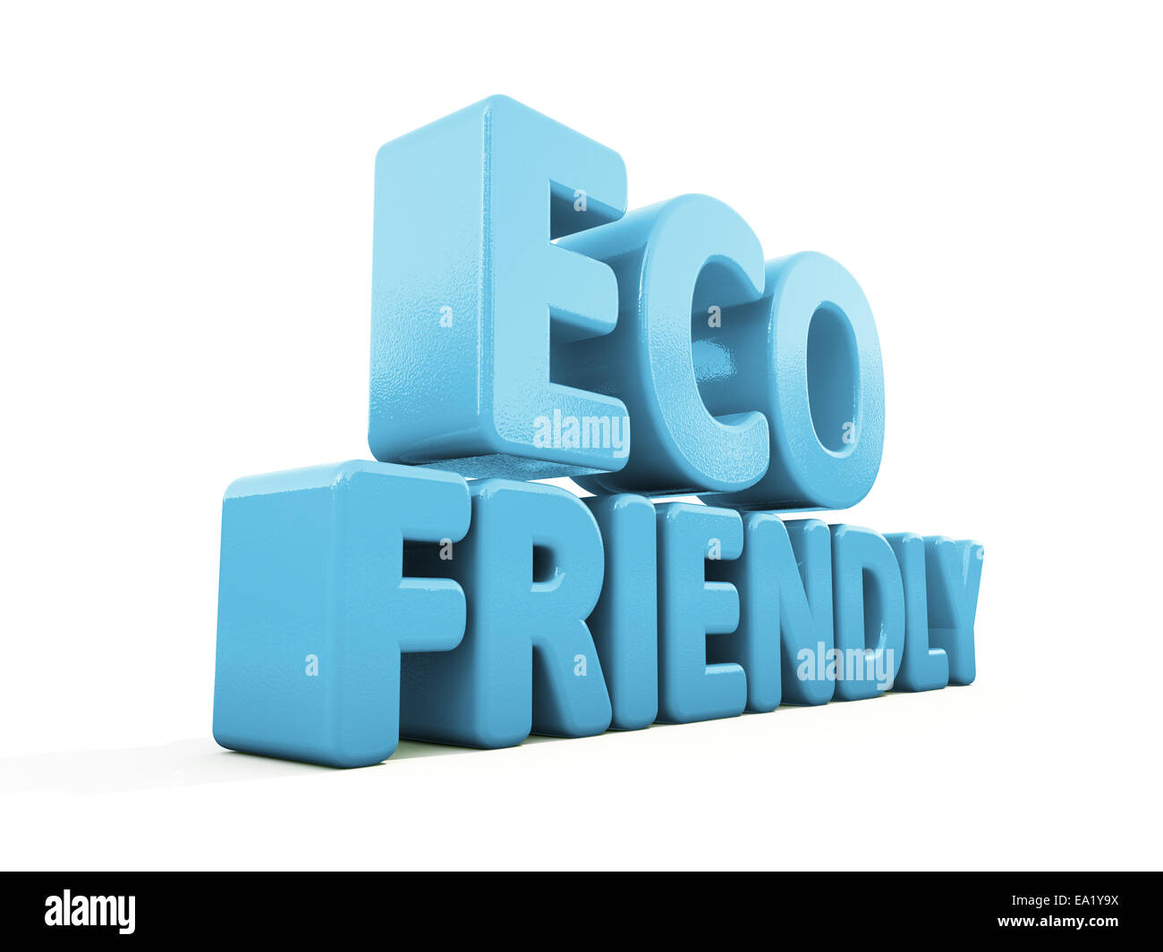 3d Eco Stock Photo