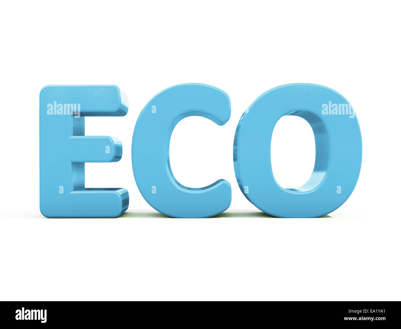 3d Eco Stock Photo