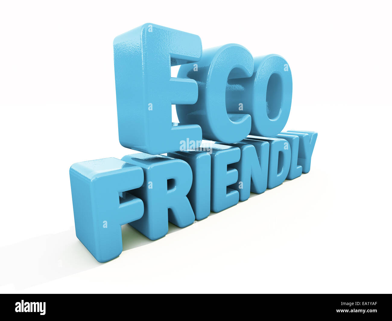 3d Eco Stock Photo