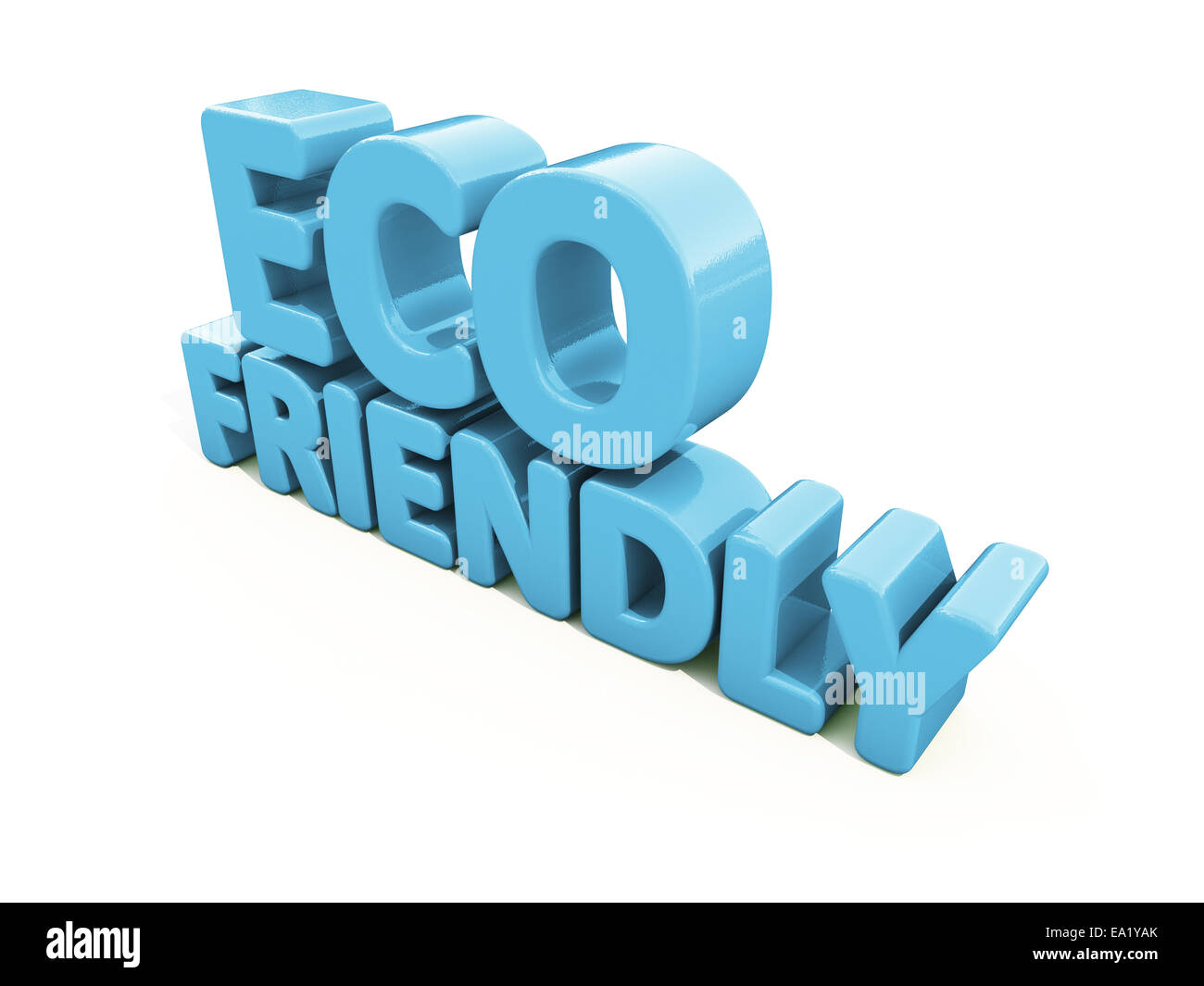 3d Eco Stock Photo