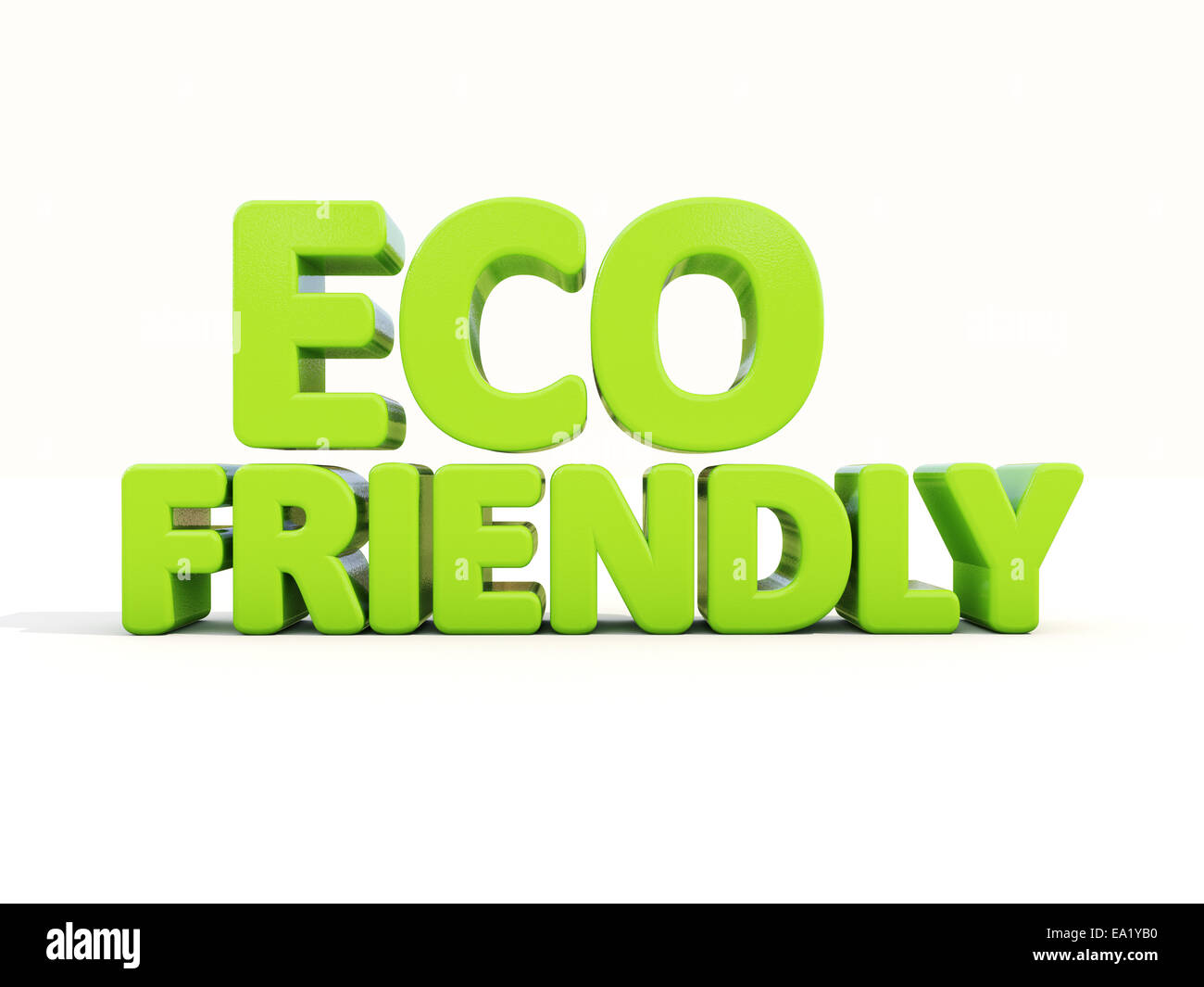 3d Eco Stock Photo