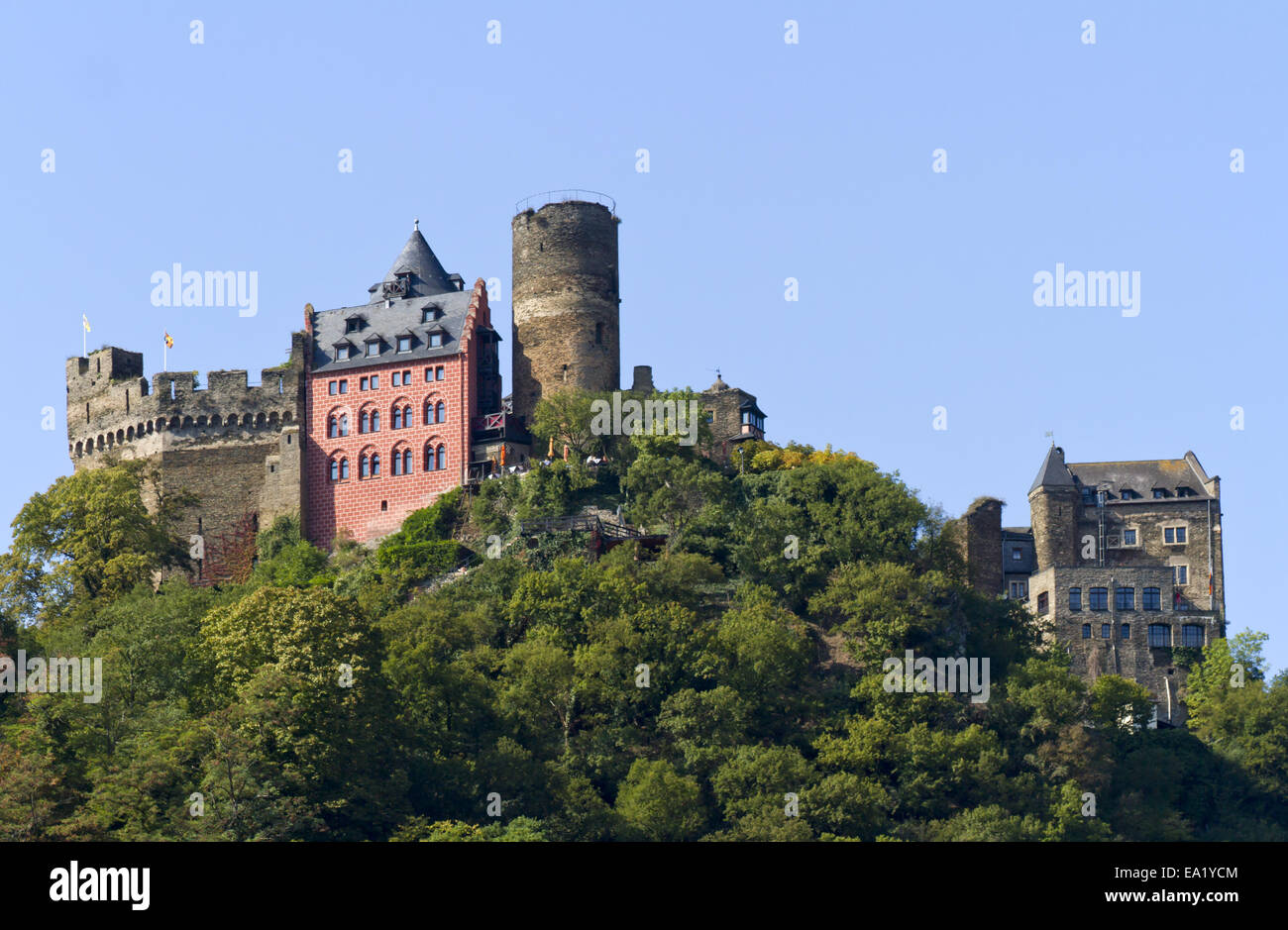 Schönberg Castle Stock Photo