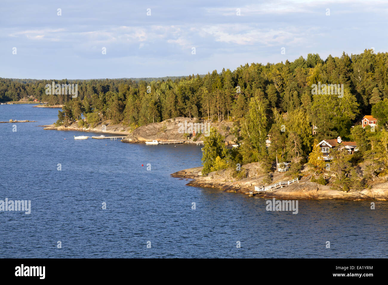 Swedish  archipelago Stock Photo