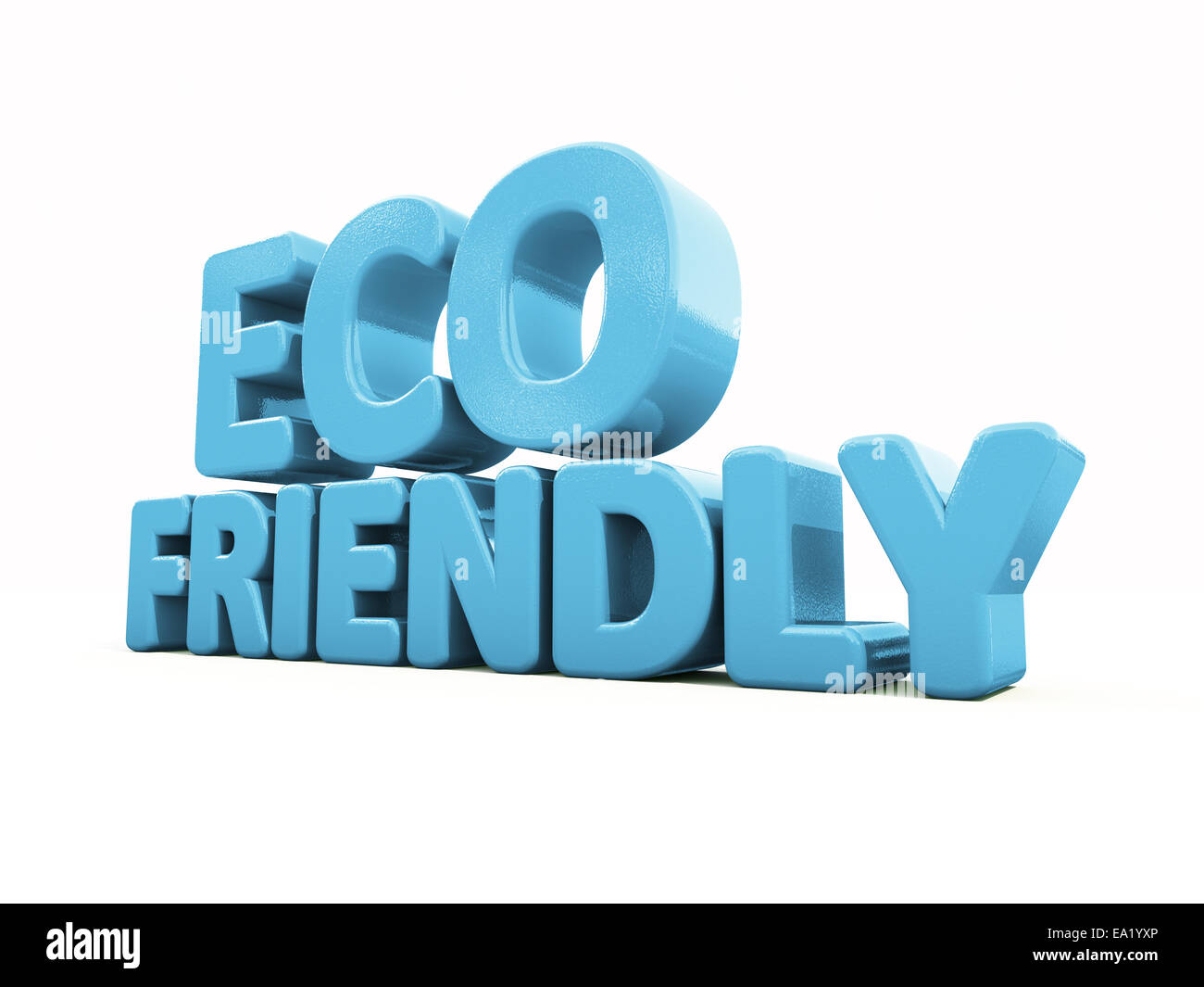 3d Eco Stock Photo