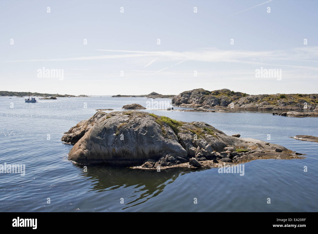 Swedish coast Stock Photo