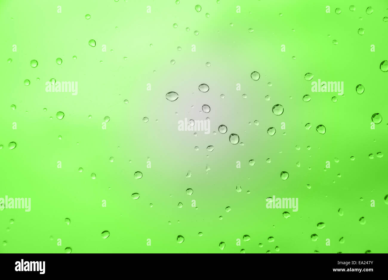 abstract green color background with drop water Stock Photo - Alamy
