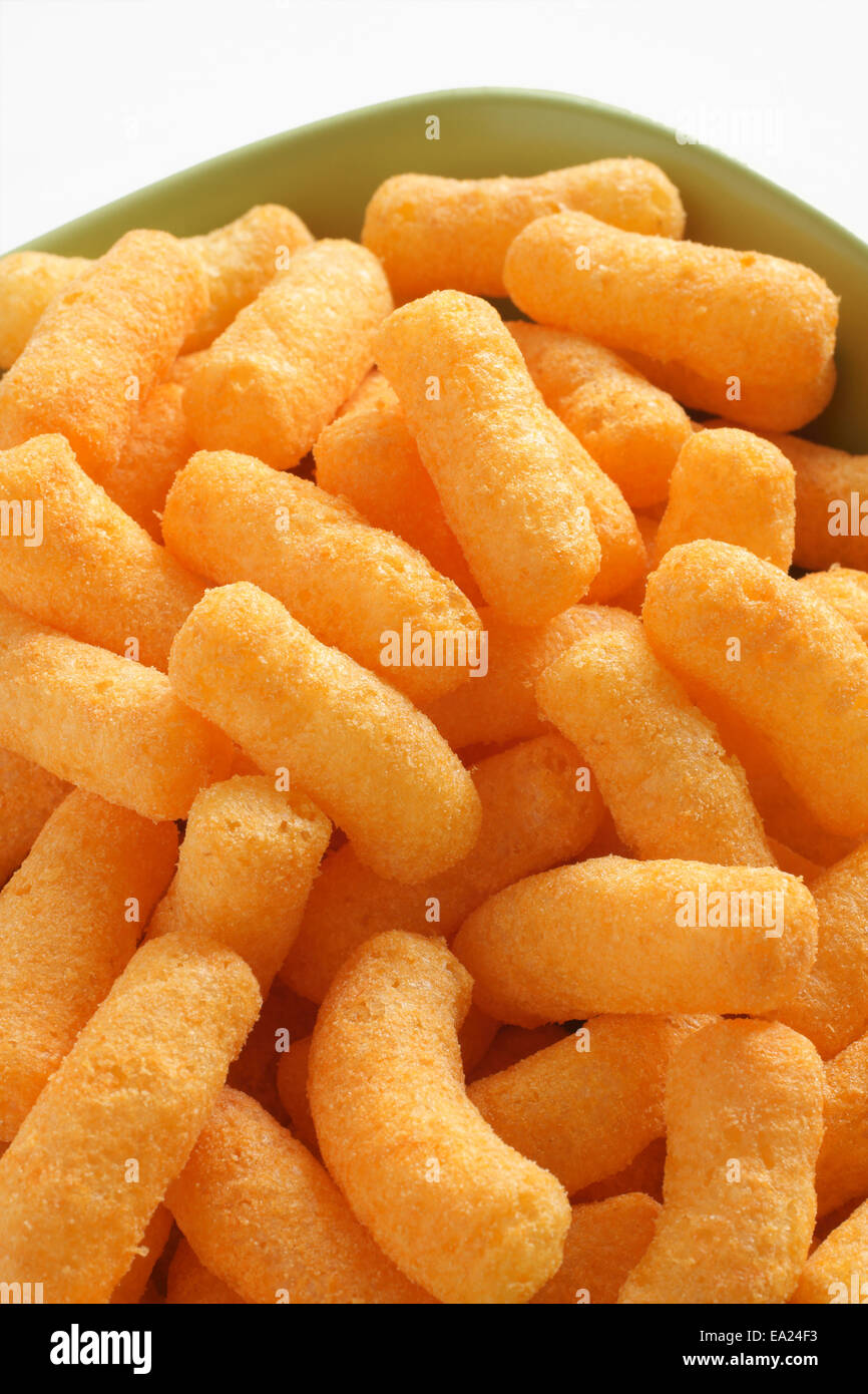 Airy Cheese Balls stock image. Image of puff, crunchy - 19345051