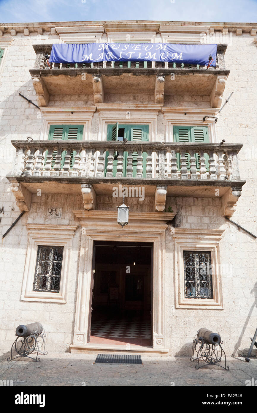 Maritime Museum, Kotor, Montenegro Stock Photo