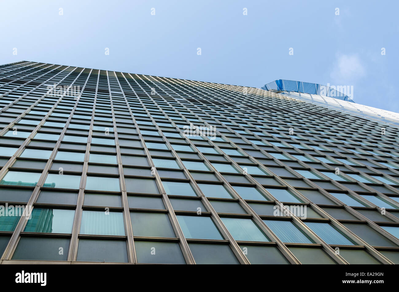 skyscraper of glass and mirrors in Vancouver Stock Photo Alamy