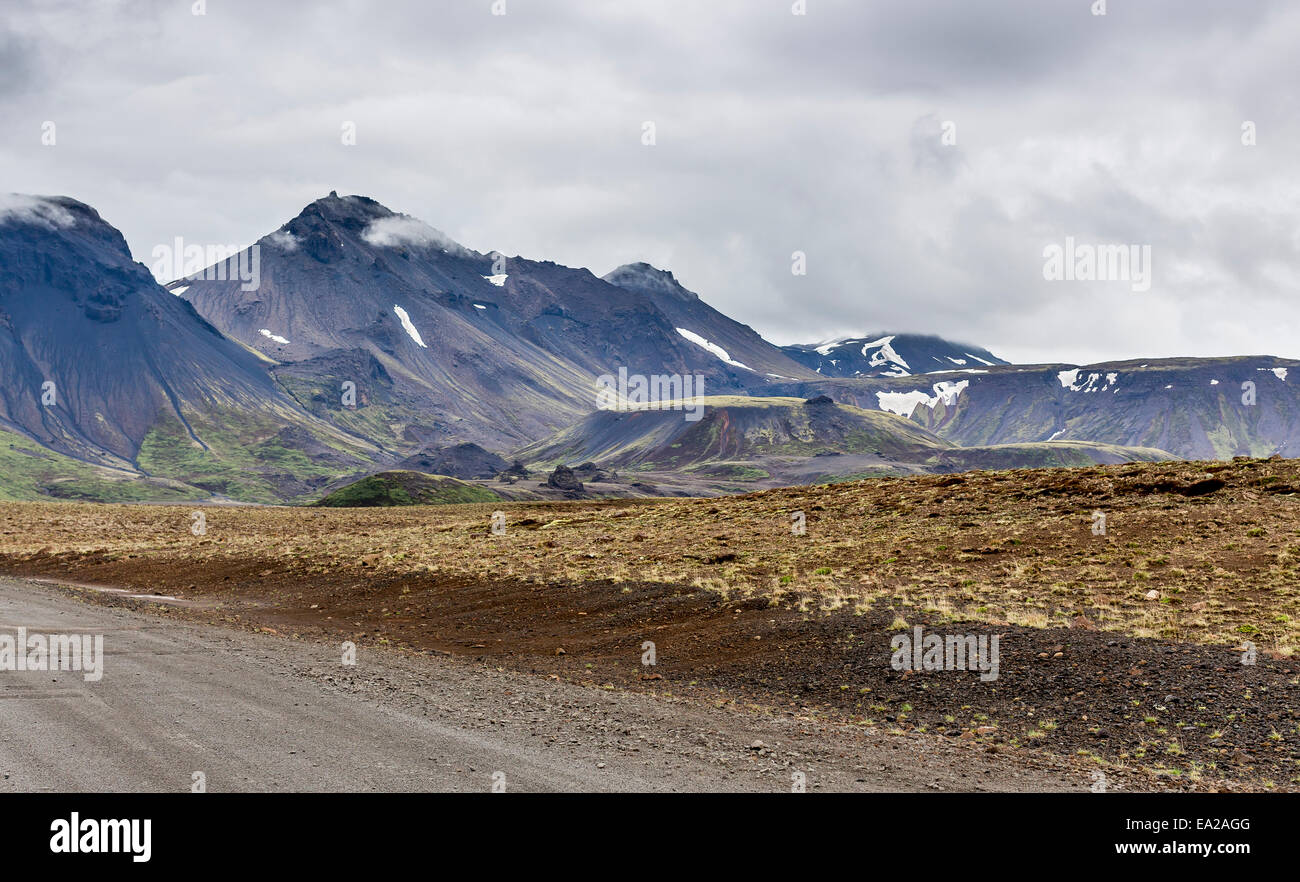 Snæfellsnes Peninsula Iceland Landscape mountains Stock Photo