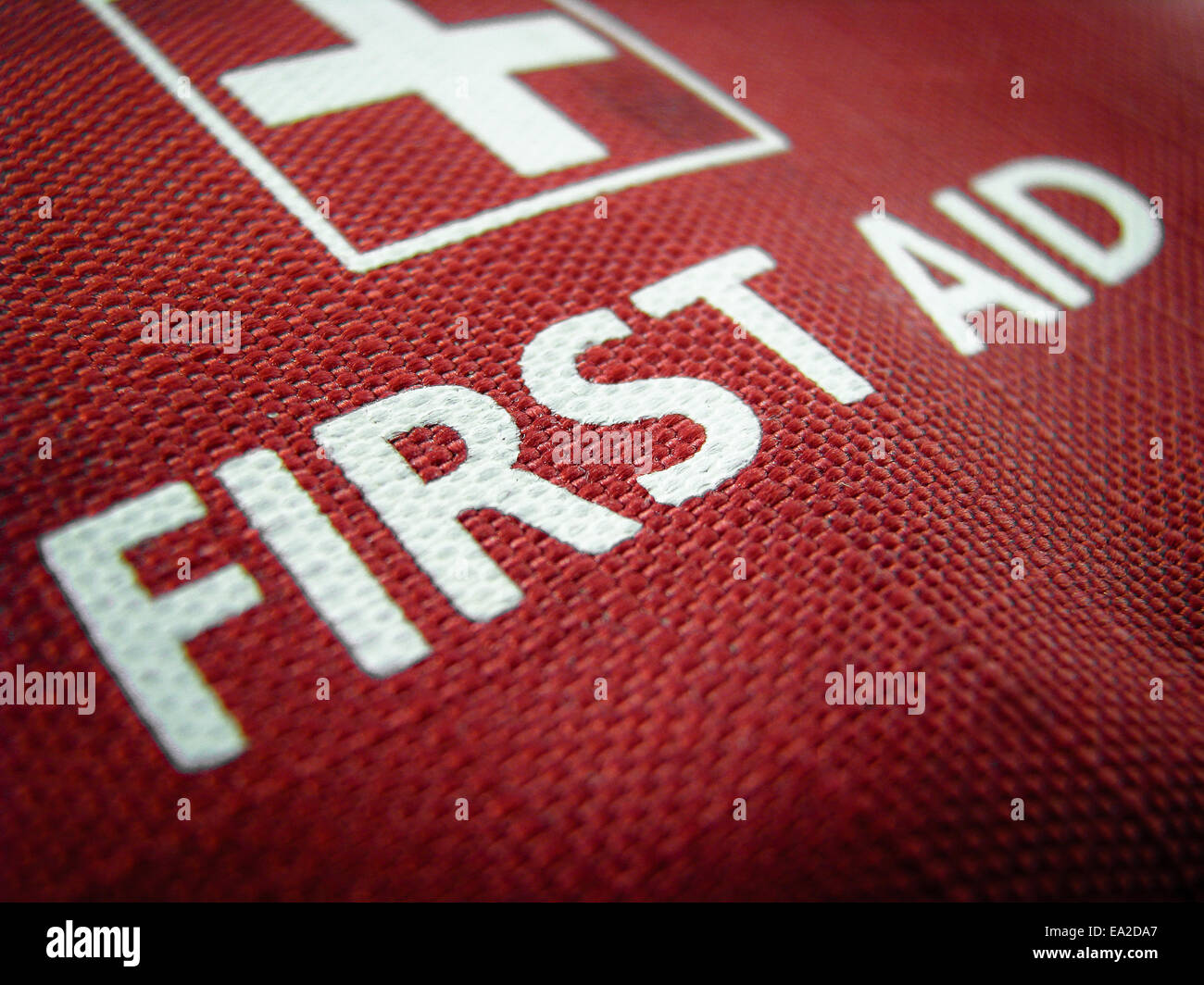 Medical Image Of A First Aid Kit Or Pack Stock Photo