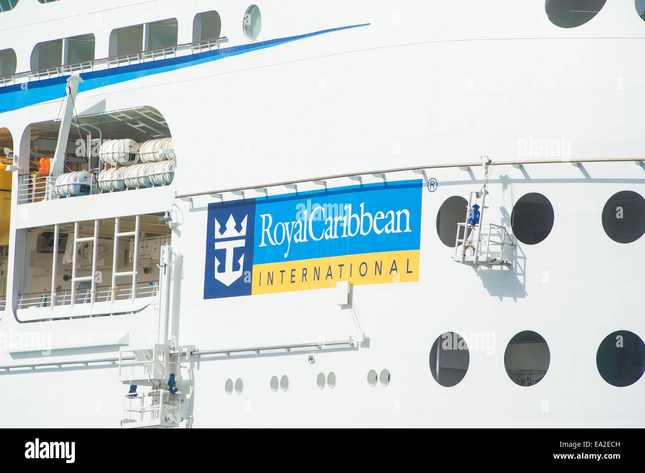 Royal caribbean logo hi-res stock photography and images - Alamy
