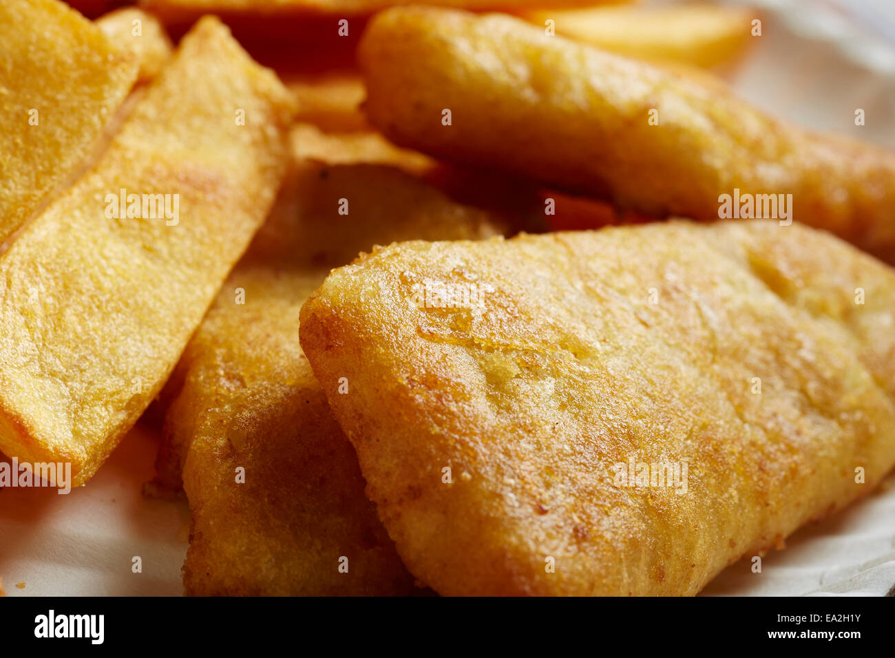 fish and chips Stock Photo