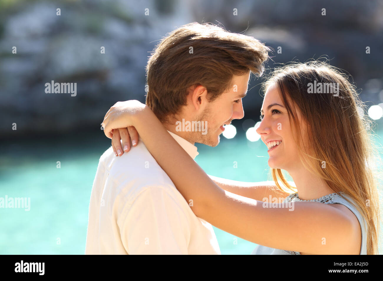 Young Couple Passionate Kiss High Resolution Stock Photography and ...