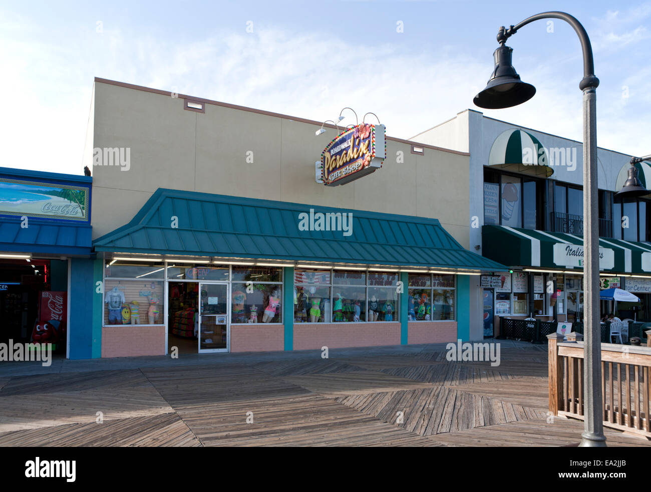 Store along the boardwalk in downtown Myrtle Beach, South Carolina