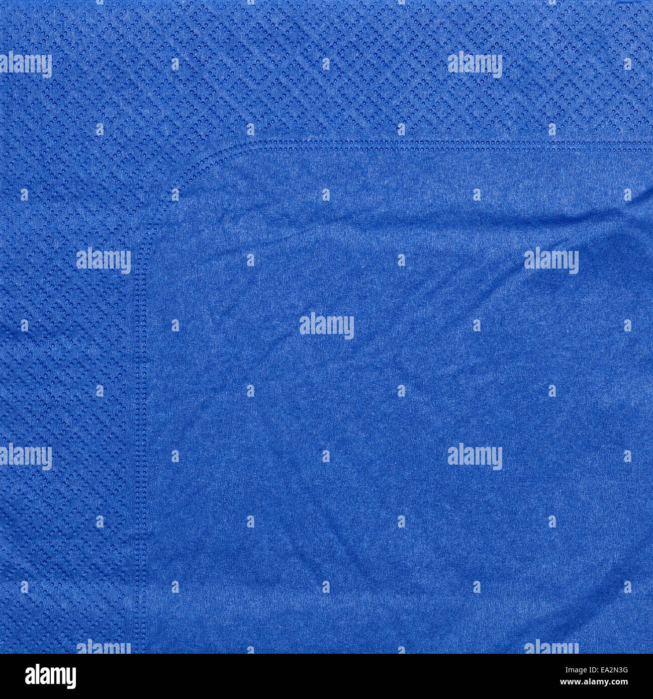 Blue napkin paper texture Stock Photo Alamy