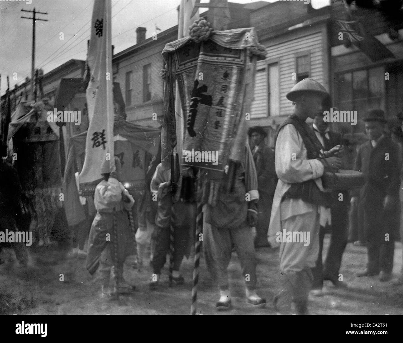 Chinese festival scene, Vancouver, B.C Stock Photo Alamy