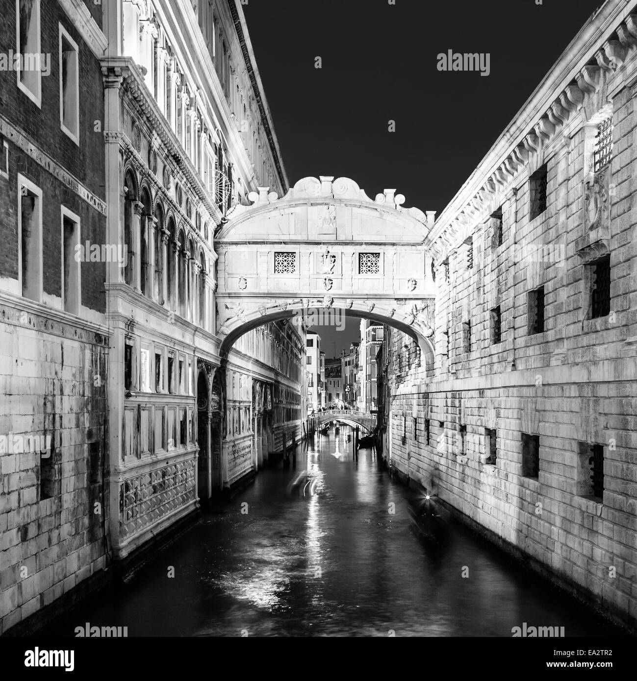 Bridge of Sighs, Venice, Italy. Stock Photo