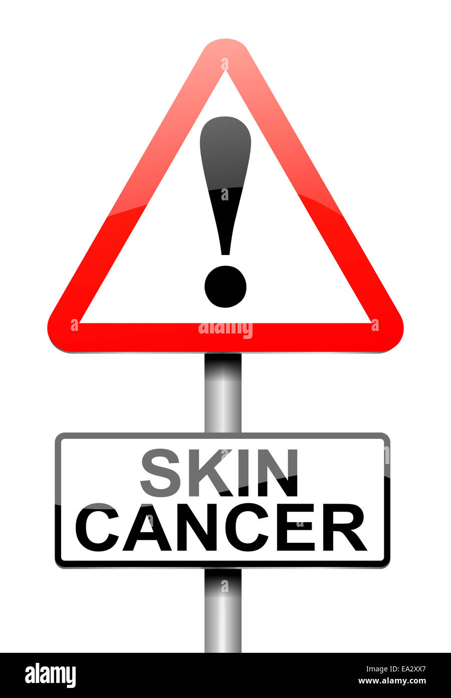 Skin cancer concept Stock Photo Alamy